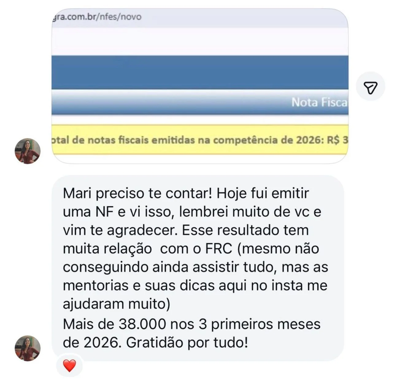 Depoimento de aluna do Profissão RH em Dobro