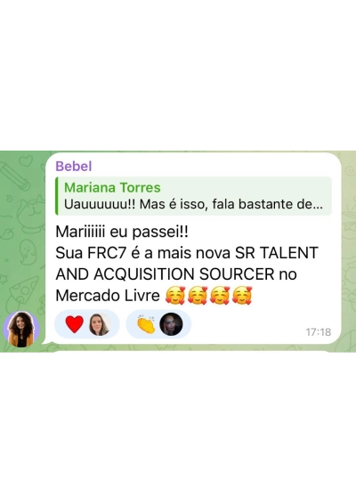 Depoimento de aluna